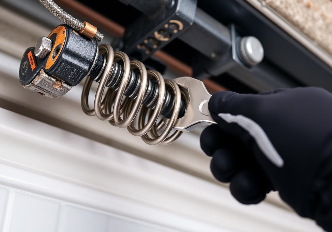Spring Repair & Replacement — Garage Door Repair in Angier, NC